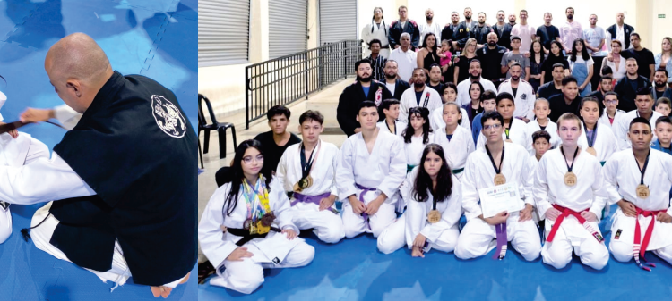 Emoção e graduação de faixas na Magal Kan